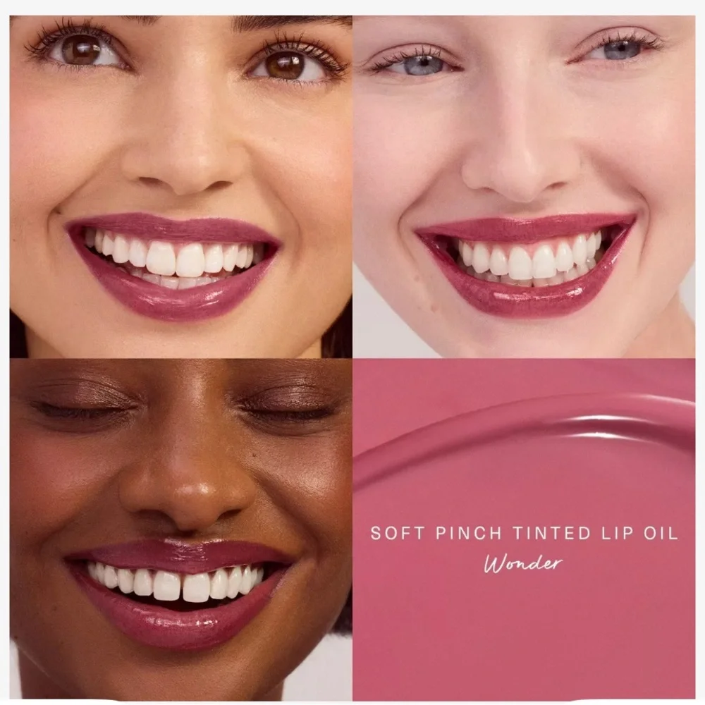 Rare Beauty Soft Pinch Lip Oil in Wonder 3.0 ml, NIB